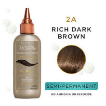 (2 Pks Discount) Clairol Beautiful Collection 2A Rich Dark Brown