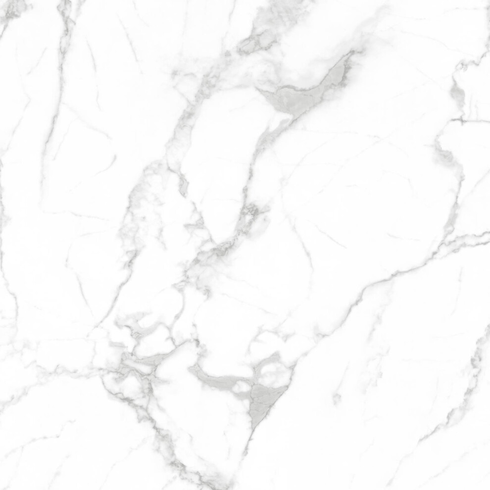 (White Gloss) 36x Self Adhesive PVC Kitchen Bathroom Floor Tiles