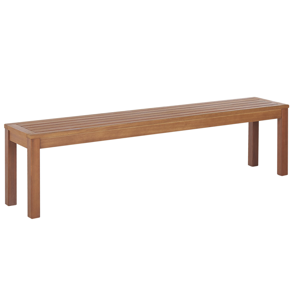 Garden Bench MONSANO 170 cm Eucalyptus Wood Brown