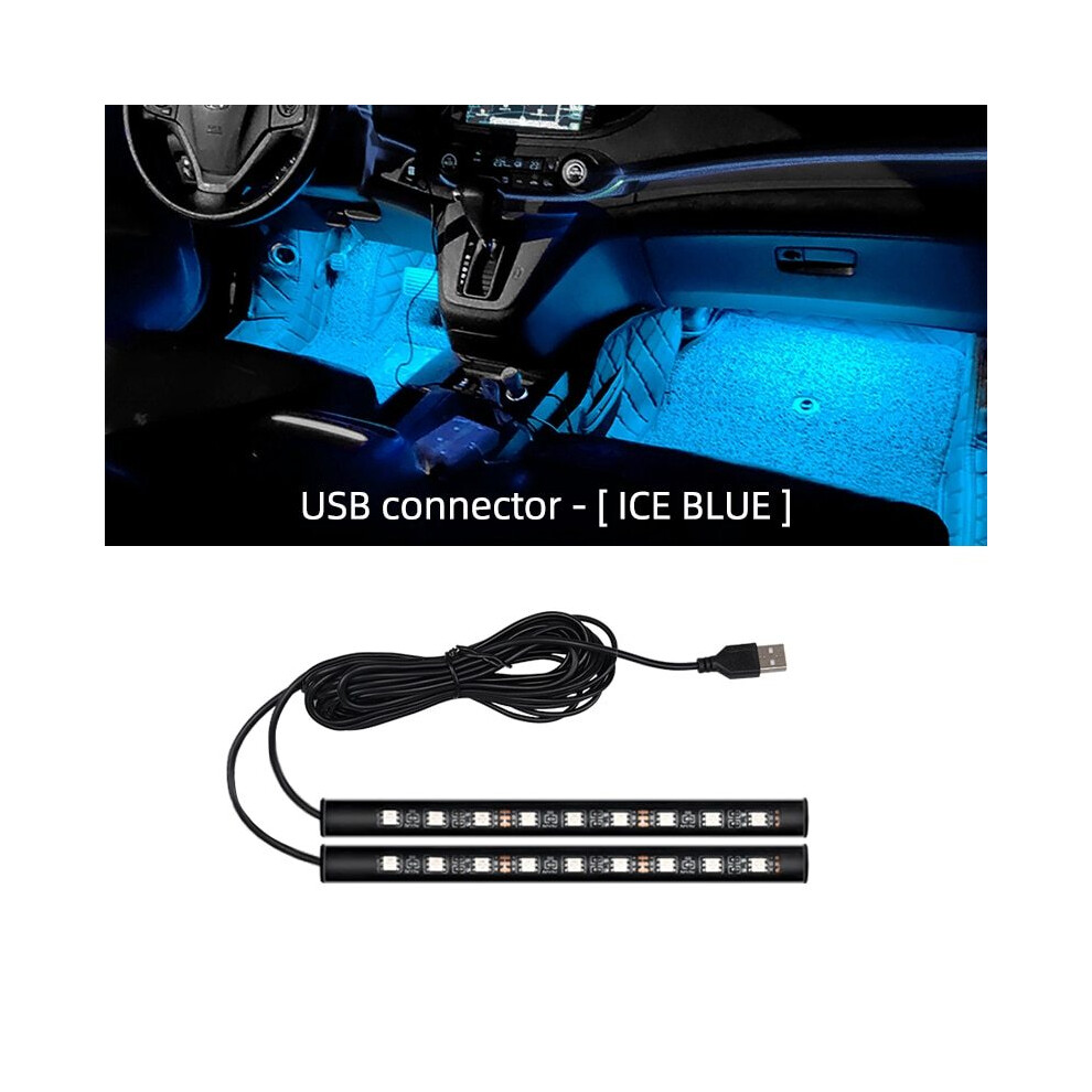 (IC Blue18LED USB) Car Neon Light Foot Light LED Interior Decoration Backlight Cigarette-image-OPC-PDZQ5X8-NEW