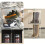 (Pack of 4) Stackable Trainer Sneakers Storage Boxes Display Shoe Boxes Transparent Shoe Organisers 9