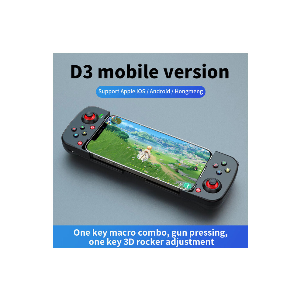 (Style B) Cell Phone Gamepad Joystick For iPhone Android Control Bluetooth Controller Trigger Pubg Mobile Game Pad Gaming Cellphone Mando