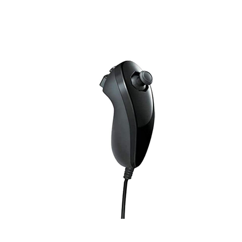 ( 1) 2Pcs Remote Controller With Nunchuck Controller For Wii Console Wireless Gamepad With Motion Plus For Wii Games Control Black 8134057260703