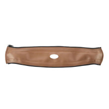 (Yellow) designed for Doona car seat handle PU leather protector belt cover, for