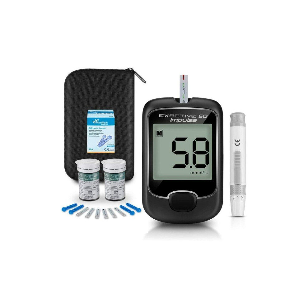Geni-Store Diabetic Test Strips Lancets For Blood Sugar Monitor Glucometer Diabetes Glucose Meter