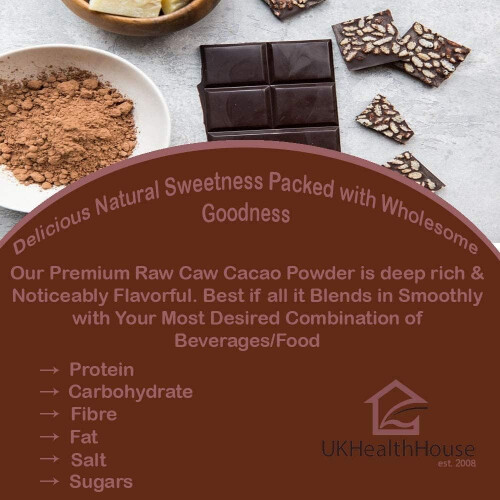 Raw Certified Cacao/Cocoa Powder 400g - Peruvian - Superfood 2