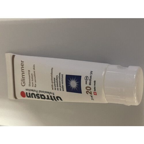 ultrasun Ultrasun Glimmer Shimmering sun lotion 25ml  for sensitive skin SPF 20