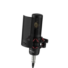 HyperX ProCast Condenser Microphone Black, XLR connection, Cardioid, anti-vibration mount, detachable pop filter, filter