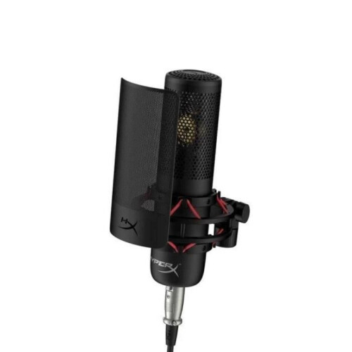 HyperX HyperX ProCast Condenser Microphone Black, XLR connection, Cardioid, anti-vibration mount, detachable pop filter, filter