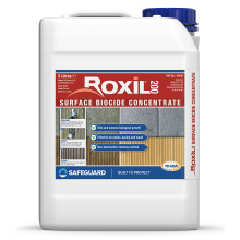 Roxil 200 Wood & Patio Cleaner - 5L - Cleans Decking, Fencing, Wooden structures, Patios and Paving (200 Concentrate)