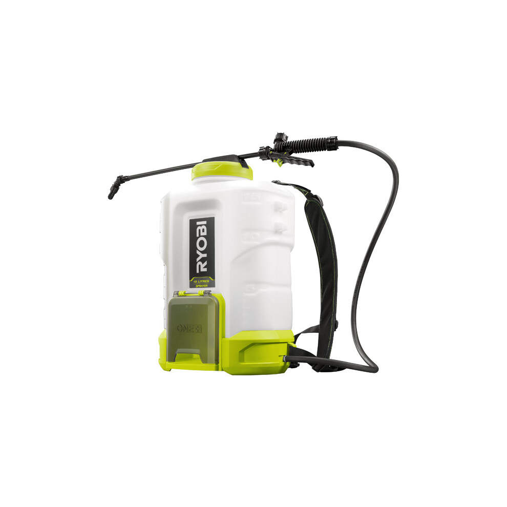 Ryobi One+ 18V 15L Backpack Sprayer Ry18bpsb-0 (Tool Only) 5133005774 - Cordless, No-Pump, Adjustable Nozzle