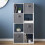 Spot On Dealz 8 Cube Storage Unit Book Case Wooden Storage Cabinets Book Shelf 1