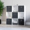 Vida Designs (White, Black) Durham 3x3 Cube Shelf Drawer Bookcase + 5 Baskets 7