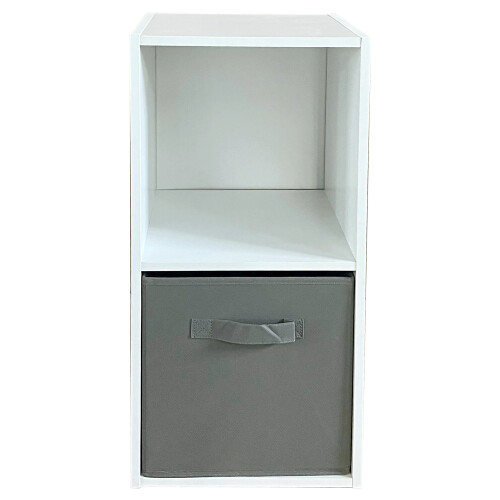 Spot On Dealz 2 Cube Storage Unit Small Bookcase Wooden Storage Cabinets 1