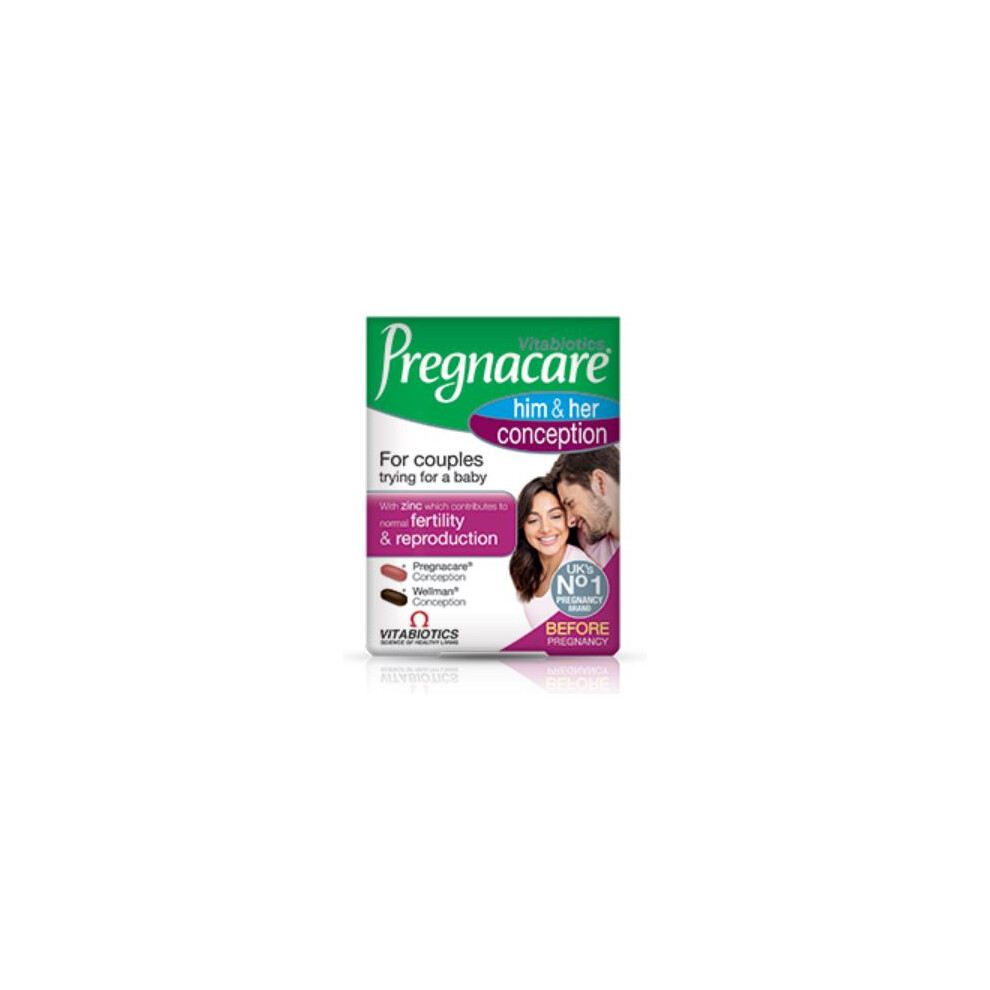 Vitabiotics - Pregnacare His & Hers 60 VTabs