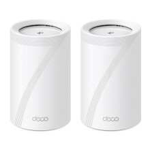 Sistema WiFi 7 Mesh BE9300 - TP-Link - Deco BE65 (2-Pack) - 11000 Mbit/s - Tri-Banda - WPA3