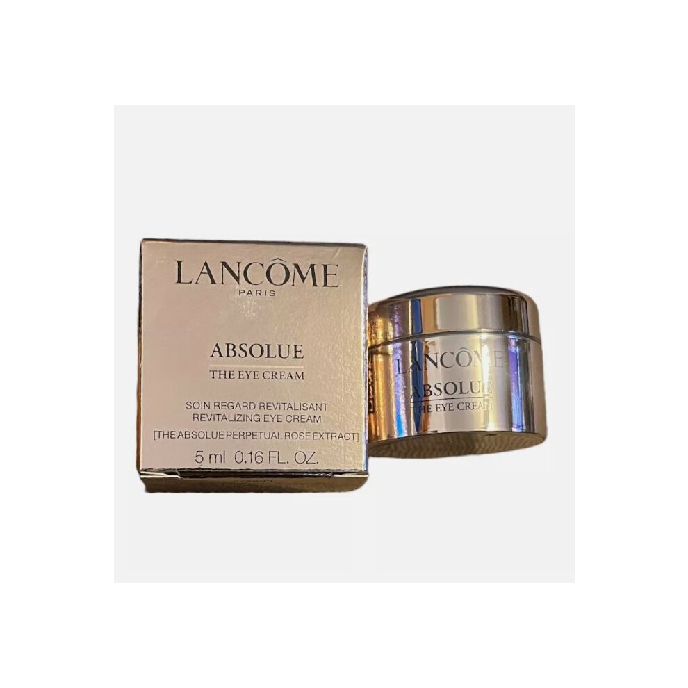 Lancome Absolue Revitalizing Eye Cream 5ml Anti Ageing Anti Wrinkle TRAVEL SIZE