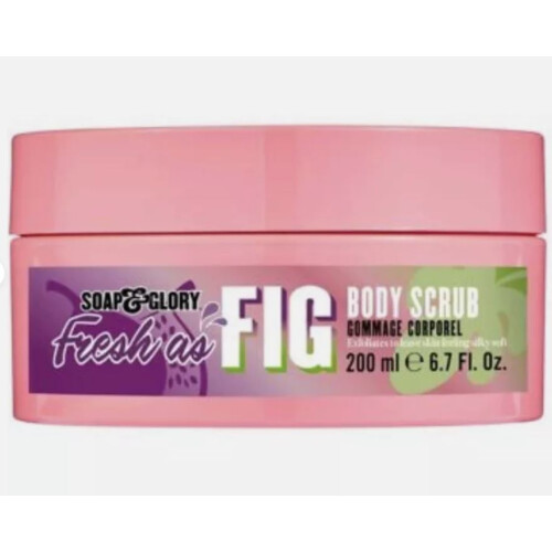 Soap & Glory Soap & Glory Limited Edition Fresh As Fig Body Scrub 200g 1