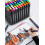60 Colour Brush Pens Set Dual Tips Soft Fine Art Markers 4