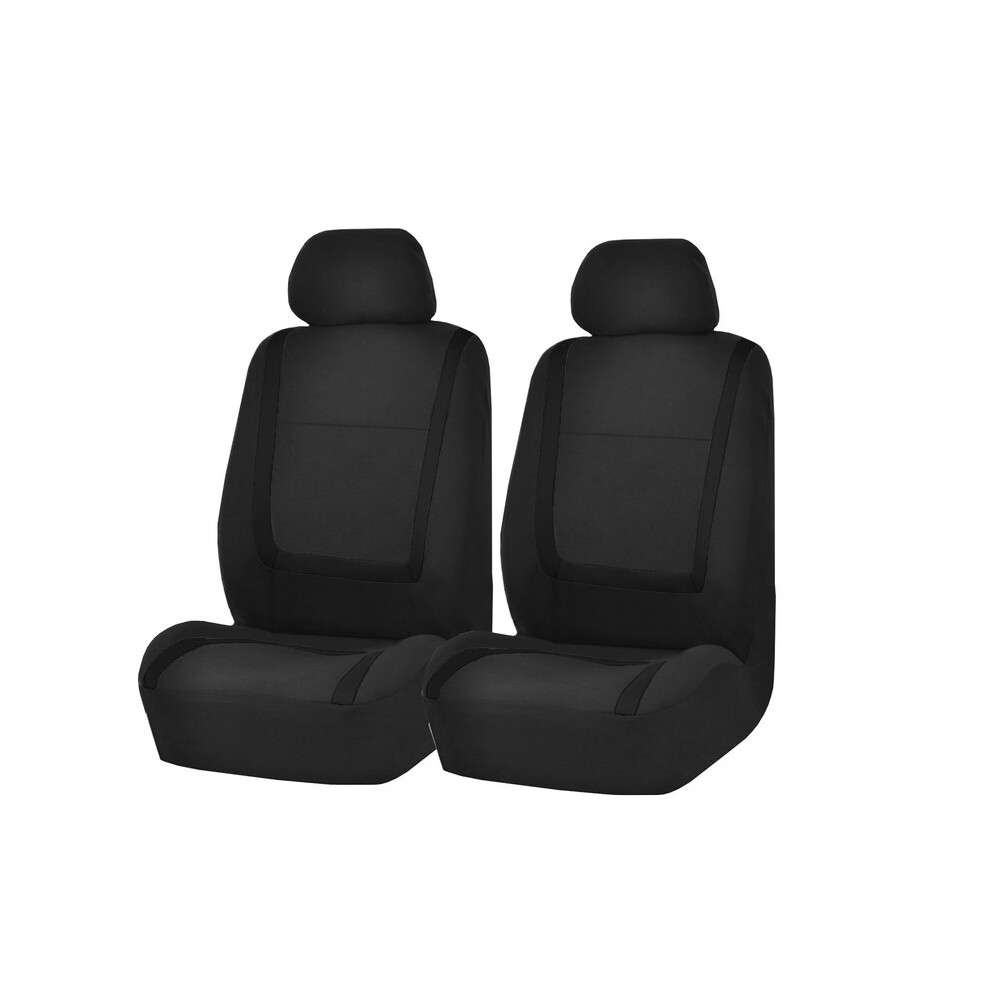 (ZT02-2Seats-Black) Fabric Car Seat CoversÂ For AUDI A4L A6L A5 A3 A2 A1 A7 A8 Q2 Q3 Q5 Q7