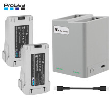 (1 SET Charger) 3950mAh For DJI Mini 3 Pro Mini 4 Pro Battery or Two-Way Charging Hub