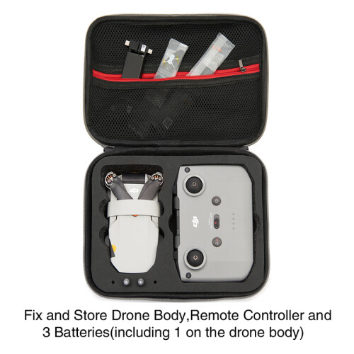 (C) For DJI Mini 2 SE/Mini 2 Case Remote Control Body Storage Bag Handbag 2