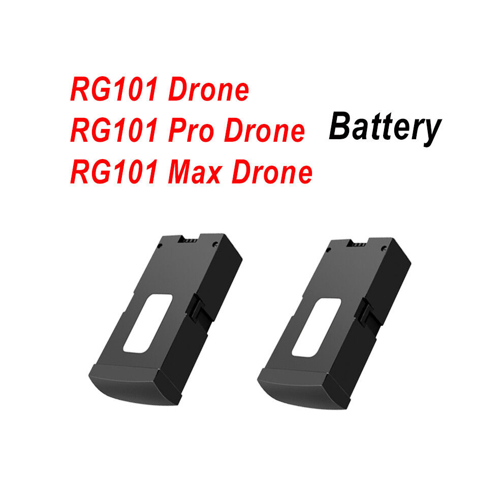 (RG101 Pro Battery x2) RG101 Max Drone Battery RG101 Pro Drone Original Battery 7.4V 3000/3800mAh