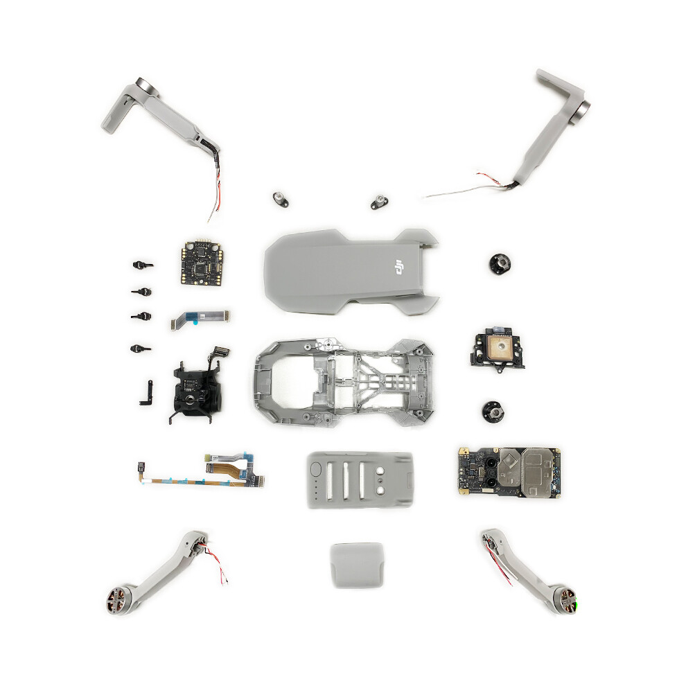 (Mini 2 Battery Cover) Genuine New Mavic Mini 2 and Mini SE Upper Cover Module Bottom Cover Moddile