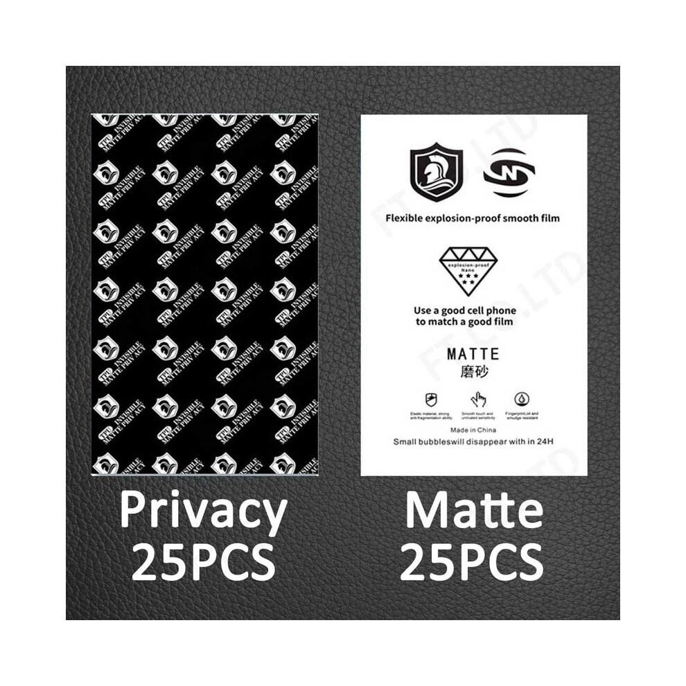 (25Privacy 25Matte) Sunshine Ss-057H Hydrogel Film Hd Matte Privacy For Any Phone Tablet Screen Protector Intelligent Cutting Machine Plotter Screen 9192260159237