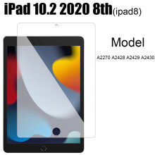 (ipad 10.2 2020 8th) Tablet Tempered glass film For iPad 2 3 4 5 6 7 8 9 10 th Generation Mini Pro 7.9" 8.3” 9.7" 10.2" 10.9“ 10.5“ Scratch Proof  Screen Protectors