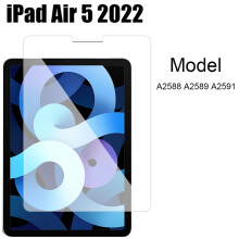 (ipad Air 5 2022) Tablet Tempered glass film For iPad 2 3 4 5 6 7 8 9 10 th Generation Mini Pro 7.9" 8.3” 9.7" 10.2" 10.9“ 10.5“ Scratch Proof  Screen Protectors
