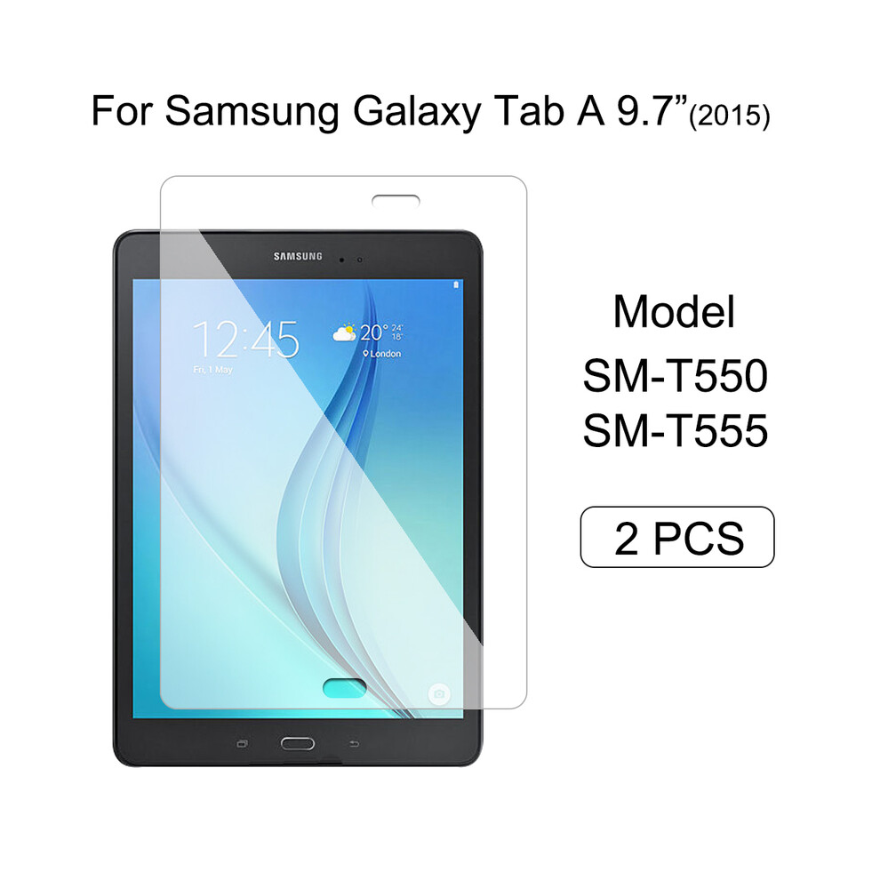 (Sm-T550 T555) Tablet Tempered Glass Film For Samsung Galaxy Tab A7 10.4" 2020 Proof Explosion Prevention Screen Protector 2Pcs Sm-T500 Sm-T505 Scree 9192260156083