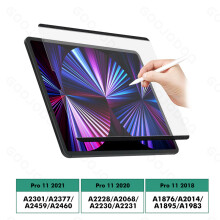 (Pro 11 2022-2018) Magnetic Like Paper Screen Protector for iPad Pro 11 12 9 2021 Feel-Paper Screen Protector for iPad Air 4 5 iPad 8 9 Generation  Screen Protectors