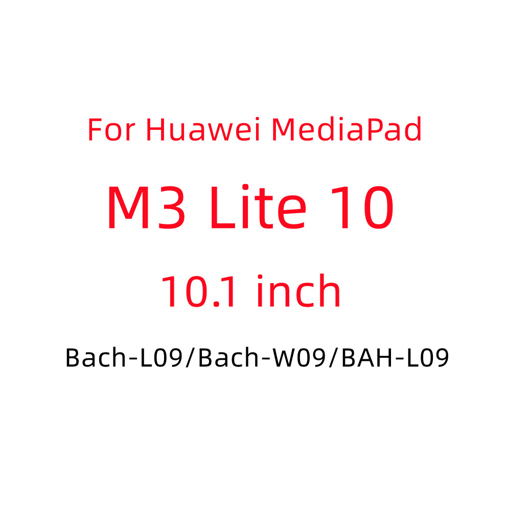 (M3 Lite 10) 9H Tempered Glass Screen Protector For Huawei Mediapad M6 M5 Pro M3 Lite M1 T1 T2 T3 T5 10 9.6 10.1 8.4 8.0 7.0 10.8 Tablet Film Screen 9192260122781