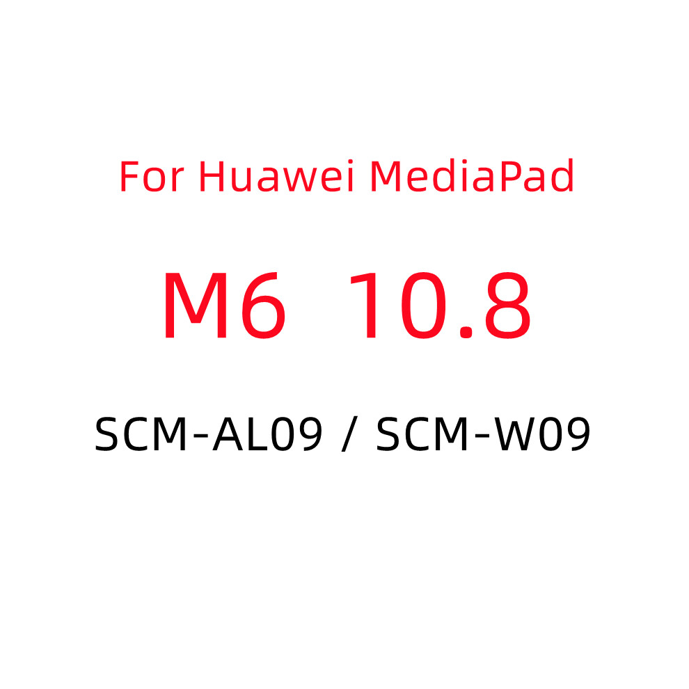 (M6 10.8) 9H Tempered Glass Screen Protector For Huawei Mediapad M6 M5 Pro M3 Lite M1 T1 T2 T3 T5 10 9.6 10.1 8.4 8.0 7.0 10.8 Tablet Film Screen Pro 9192260122774
