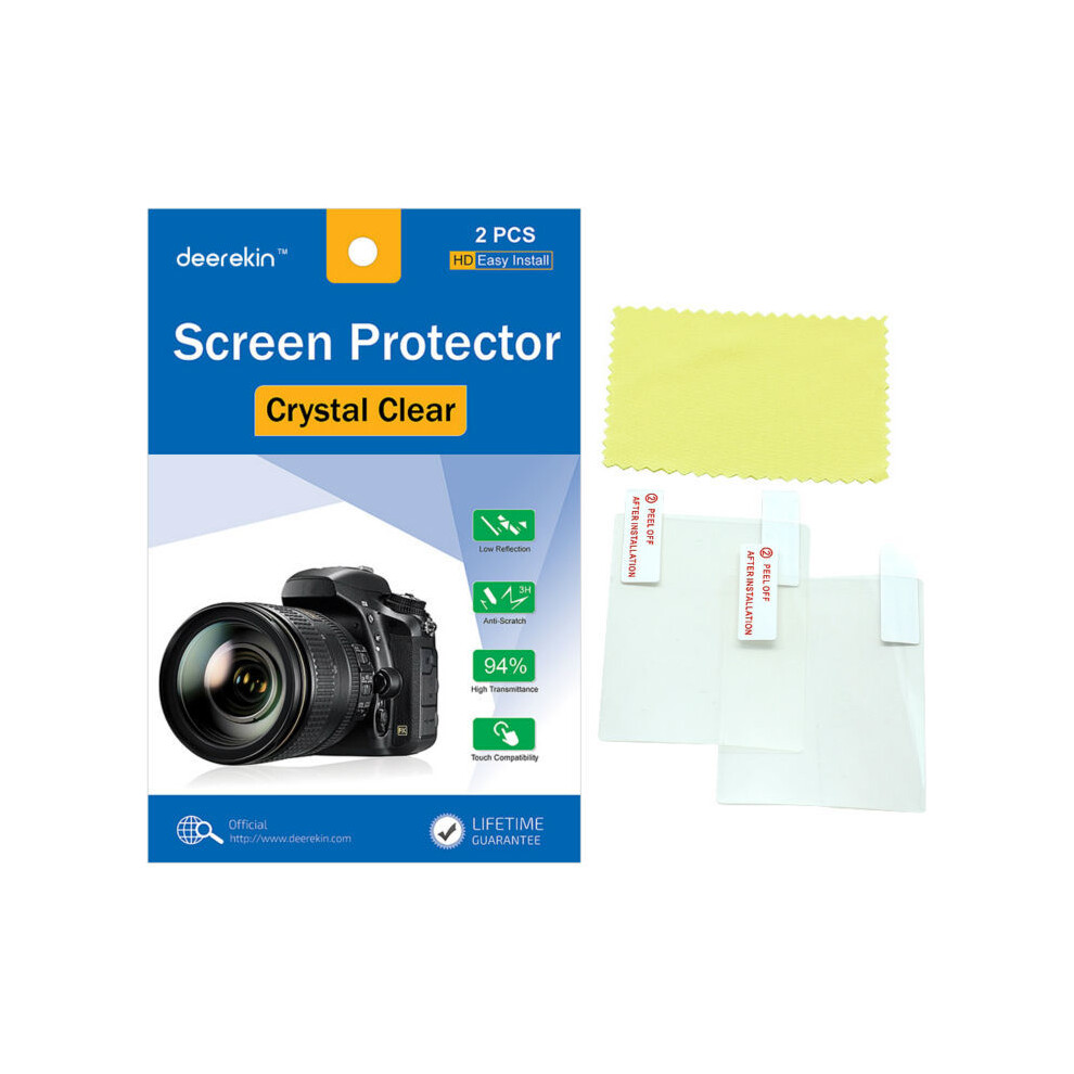 (For A1000) 2X Deerekin Lcd Screen Protector Protective Film For Nikon Coolpix A B700 B600 B500 A1000 A900 A300 A100 A10 S3700 S2900 S3600 Screen Pro 9192260112980