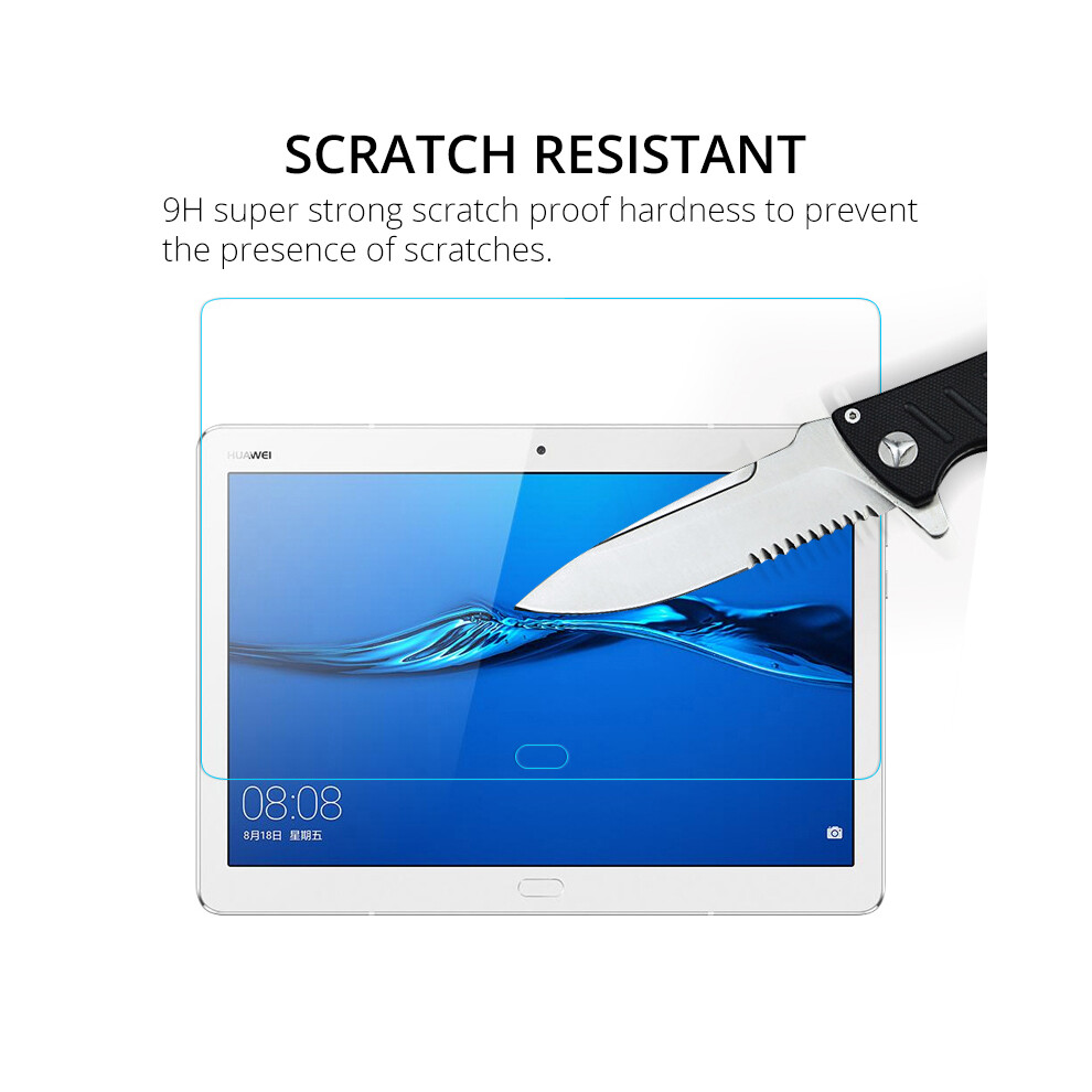(M3 Lite 10 10.1 Inch) Tempered Glass Film Screen Protector For Huawei Mediapad M5 Lite 10.1 M5 Lite 8.0 T5 10 T3 10 9.6 M6 10.8 2019 T3 8 Tablet Glas 9192260120466