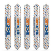 (5 x 600ml) Dryzone Damp Proofing Cream (DPC) - High-strength Injection cream for rising damp treatment. BBA & WTA Approved