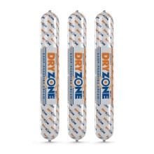 (3 x 600ml) Dryzone Damp Proofing Cream (DPC) - High-strength Injection cream for rising damp treatment. BBA & WTA Approved