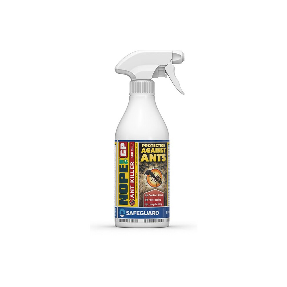 (500ml) NOPE CP Ant Killer Spray Effective Ant Control - Fast-Acting, Long-Lasting for Indoor & Outdoor use