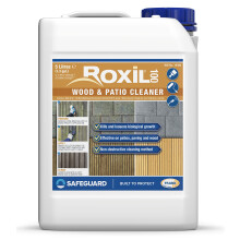 (5L) Roxil 100 Green Mould, Algae & Lichen Killer - 5L - Patio, Decking, Fence, Paving Cleaner
