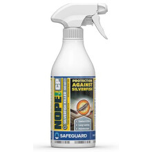 (500ml) NOPE CP Silverfish Killer Spray - Long-Lasting, Odourless, Fast Acting for Indoor and Outdoor use
