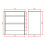 750mm Bathroom Vanity Unit Basin Sink Floor standing Unit 2 Drawers Grey 5