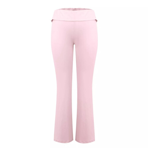 Pink yoga pants bootcut best sale