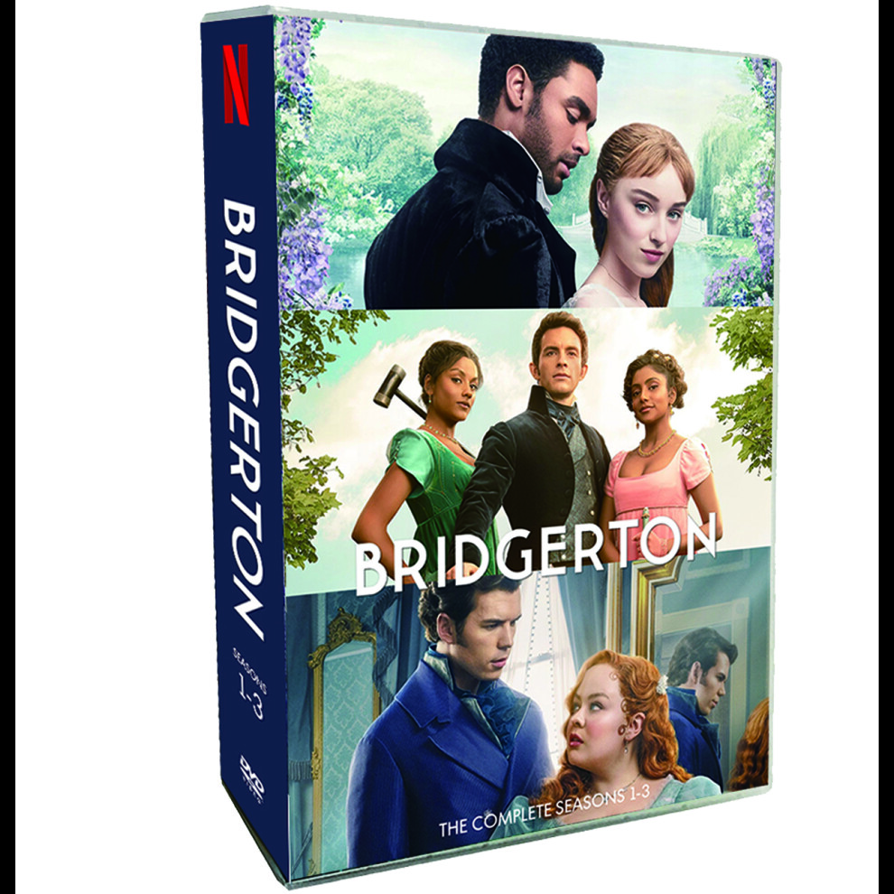 [DVD] Bridgerton The Complete Seasons 1-3 Region1 9Disc NEW