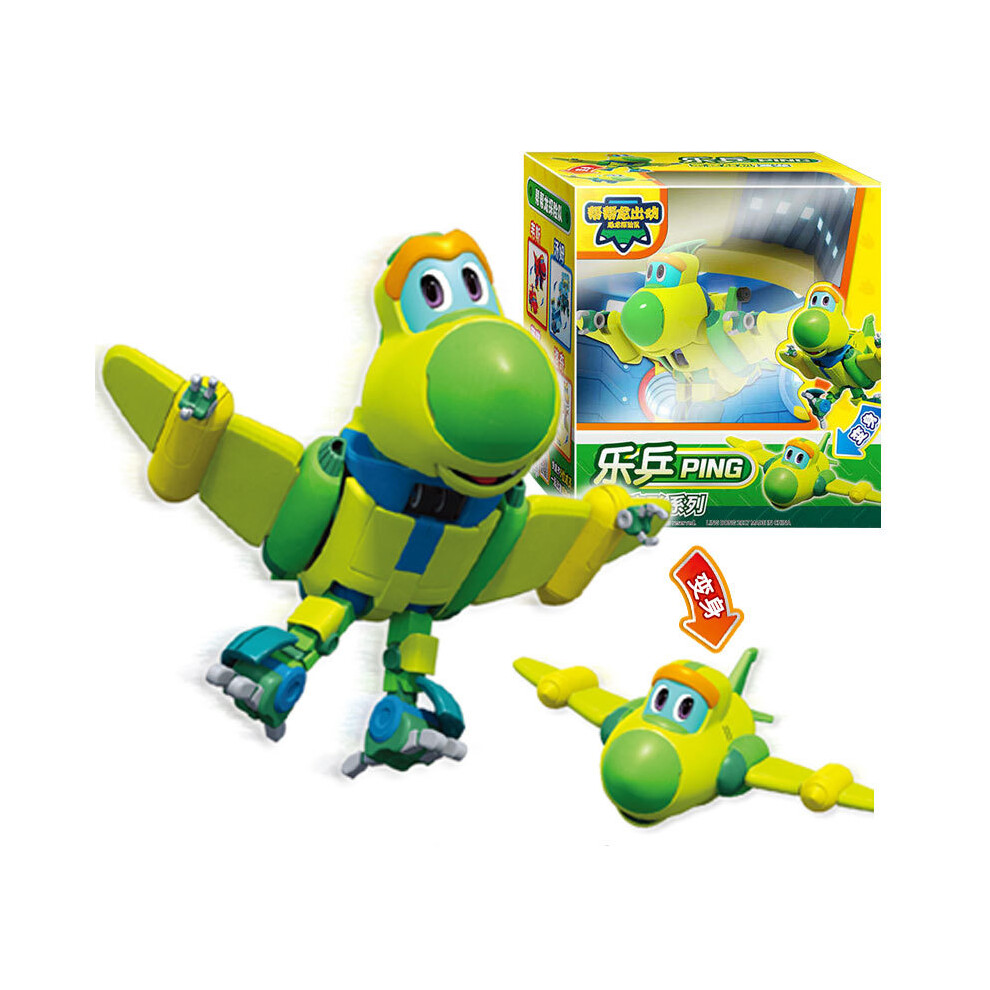 (With Box Little Ping) est ABS Min Deformation Gogo Dino Action Figures REX Transformation Remote-image-OPC-PDZY72W-NEW