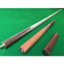 57 Inch Handmade 3/4 Ash Snooker Cue with Rosewood Butt and 8.5mm tip