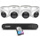 ZOSI 4MP PoE CCTV Camera System 5MP NVR 2TB IP Security Camera Audio 1