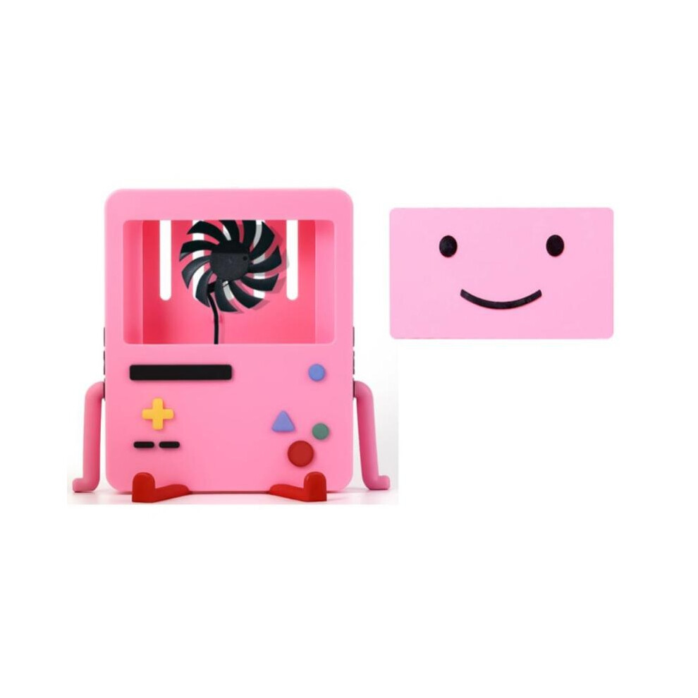 (Style F) Switch Bmo Stand Cute Cartoon Multi Color Silicone Material Handheld Game Screen Support 7322537717347