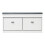 Living And Home Flip Down Shoe Bench Cabinet 4